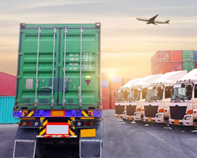 One of the advantages of truck service is flexibility. Trucks can transport on different roads and regions